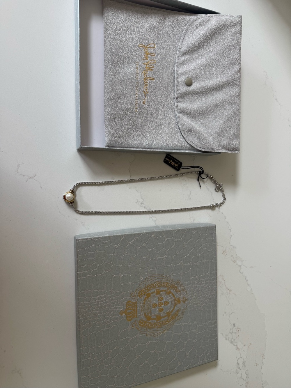John Medeiros - Perola Collection - White Pearl Necklace - Picture 4 of 5